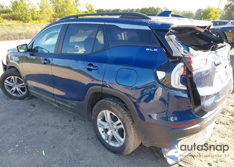 2022 GMC Terrain Awd Sle from USA, damaged, VIN 3GKALTEV2NL215637